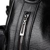 PU Tote Bag Women's Fashion Shoulder Handbag with Zip Pockets Adjustable Strap Large Capacity Daily Bag