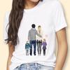Mothers Day Theme Cute Cartoon Trend ShortSleeved Womens TShirt Polyester Fabric Simple AGeneration Style