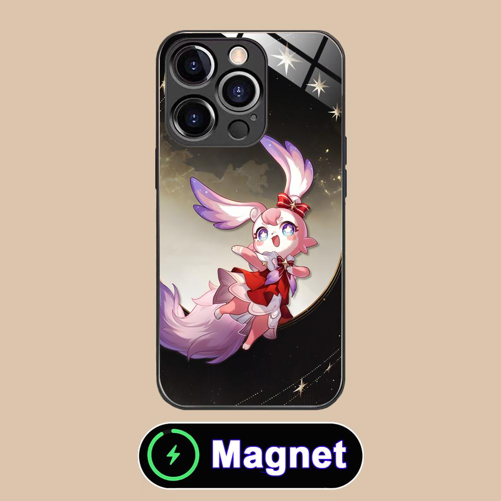 

Чехол-бампер HSR Mem Glass MagSafe для мобильного телефона iPhone 17 16 15 14 13 12 11 Air Pro Max Plus Mini Разноцветный iPhone 11 Pro Max