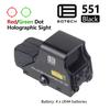 EOTECH 558 Mirino Olografico a Punto Rosso Collimatore con Supporto Rialzato Tattico UNITY Fast FTC 2.26 per Mirino Magnifier G43/G33 3X G45 5X
