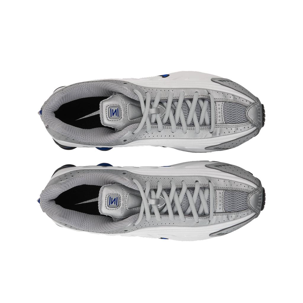 Nike Shox R4 Orlando Men Sneakers White Metallic-Silver Royal HQ1988-100