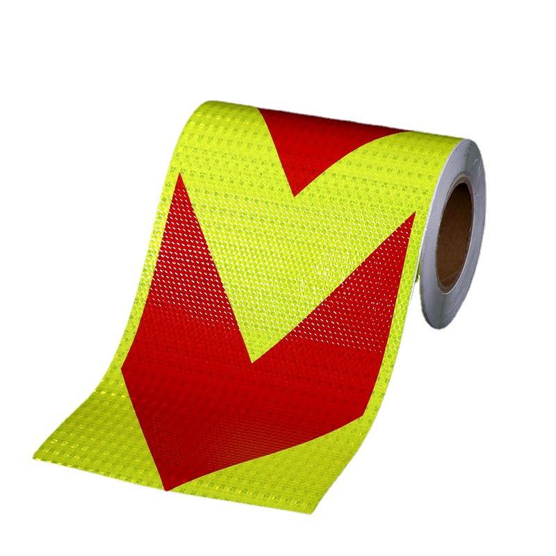 8Inch High Viscosity Reflective Adhesive Tape Outdoor Safety Waterproof Reflector Conspicuity Stickers 1Meters DIY For Truck Car
