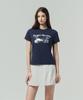 SERGIO TACCHINI W Cool Match Graphic Short Sleeve T-Shirt (Navy)