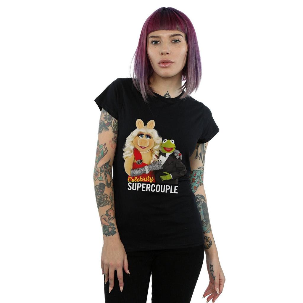 Disney Womens/Ladies The Muppets Celebrity Supercouple Cotton T-Shirt