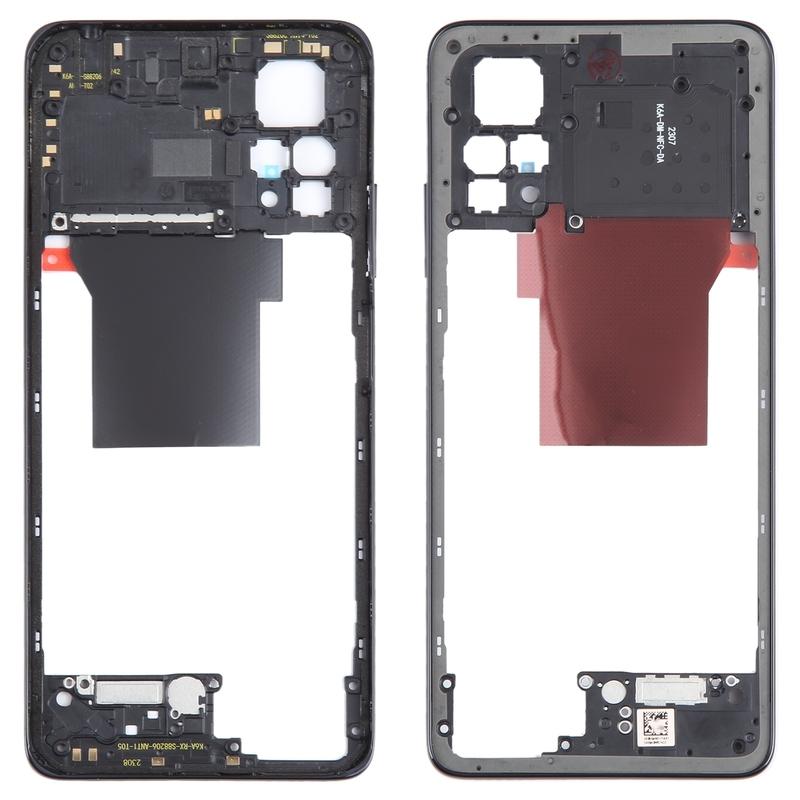 Middle Frame Bezel Plate for Xiaomi Redmi Note 12 Pro 4G Phone Frame Repair Replacement Part