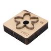 Matriță de tăiat piele în formă de floare Metal Artizanat din piele Artă pe hârtie Cutter Matriță de perforat Instrument de meșteșugărit