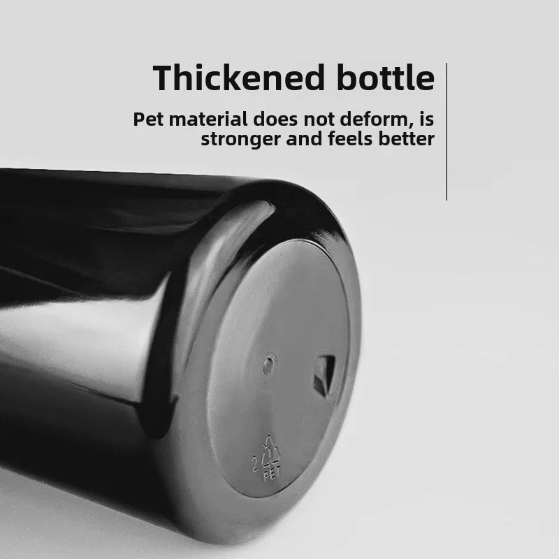 Spot 300ml Electroplated Shampoo, Shower Gel, and Lotion PET Plastic Bottle