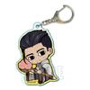 Golden Anime Kamuy Saichi Sugimoto Asirpa Acrylic Pendant Keychains Car Key Chain Key Ring Phone Bag Hanging Jewelry