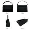 COMO LIFE SOFIA VALENTINO Formal Basic with Perfect for Entrance and Memorial Services Bag, Black, Women's, Style, Elegant, Simple, Magnet, Fold-Over