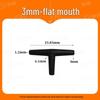 High-Temp Resistant Plastic Hose T-Connector, Quick Connect Fish Tank Accessory, PP Material