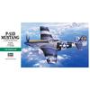Hasegawa 1/48 U.S. Army P-51D Mustang Plastic Model Kit JT30, Standard Color, Medium