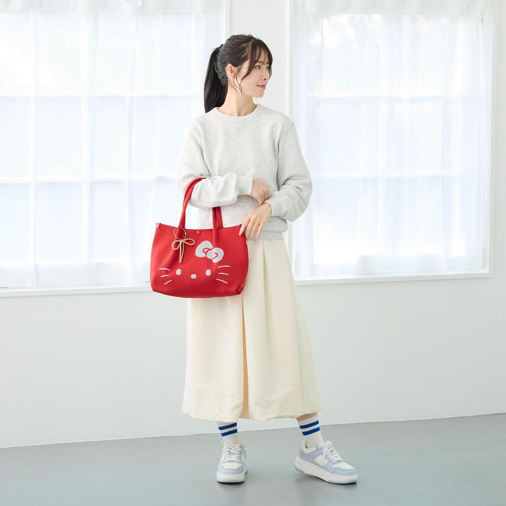 Sanrio Hello Kitty Tote Bag Ivory Sanrio