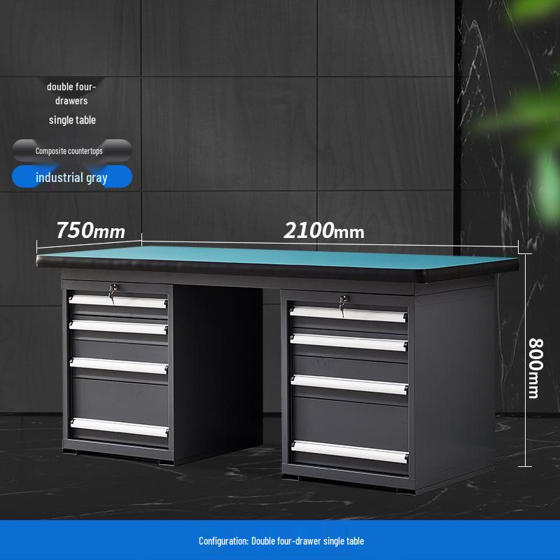 Heavy-Duty Stainless Steel Anti-Static Workbench for Laboratory and Workshop Use