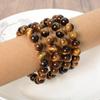 Tiger Eye Stone Beaded Bracelet 10mm for Men & Women, Natural Crystal Bracelet