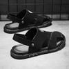 Fashion Rubber Slippers for Men Beach Hole Sandals Man Flat Casual Adult 2025 Fashion Comfortable Elegant Summer Sale Shoes