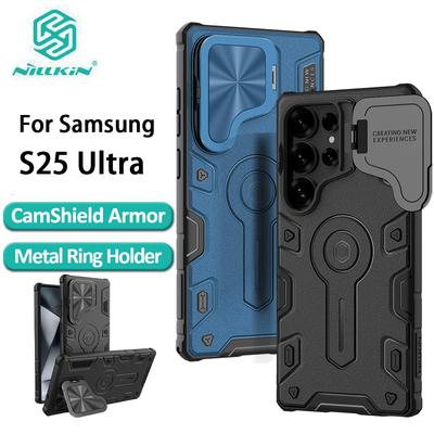 NILLKIN Funda protectora CamShield para Samsung Galaxy S25 Ultra, protección trasera para cámara