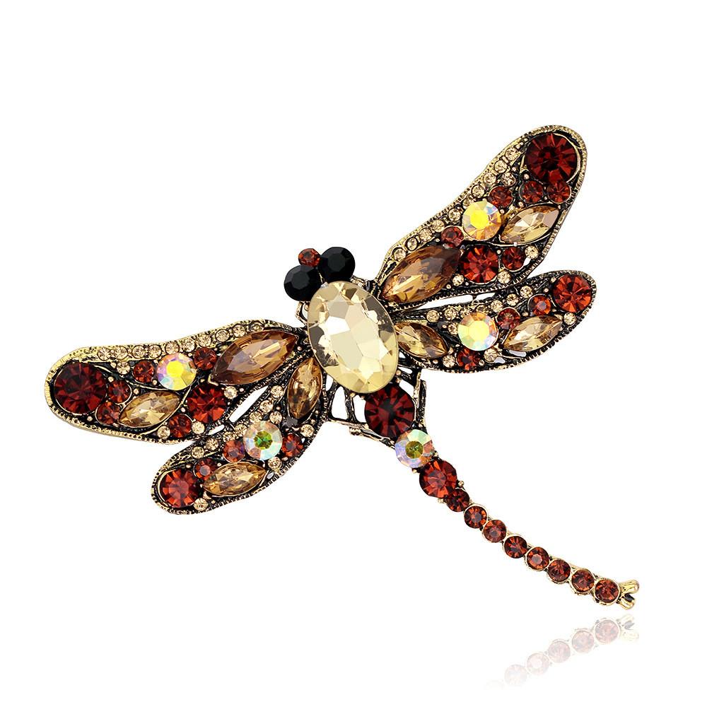 Spilla Spilla Libellula Per Donne Con Materiale In Lega Gioielli Decorativi Eleganti