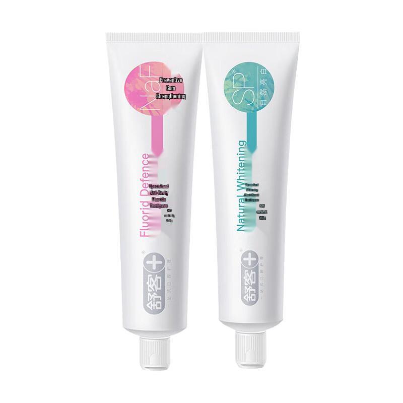 Shuke Anti-Cavity & Whitening Toothpaste Combo Pack