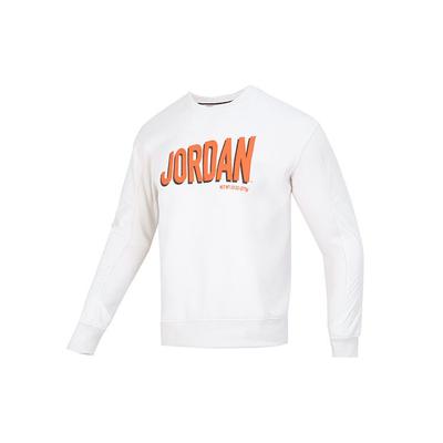 Felpa Girocollo Flight Mvp Gfx in Pile da Uomo Top Bianco DV7589-030