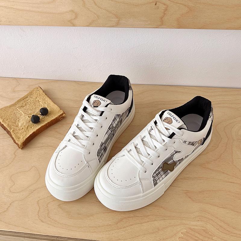 

Кеды на булавках женские осенне-зимние женские туфли новые нишевые оригинальные парусиновые туфли красные туфли повседневные универсальные туфли-хлебушки 42