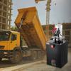 Unidad de Potencia Hidráulica de 20 L, Bomba de Remolque Basculante de Doble Efecto, Presión Máxima de Alivio de 22 MPa y Caudal de 3,4 L/min, Bomba Hidráulica CC de 12 V con Metal