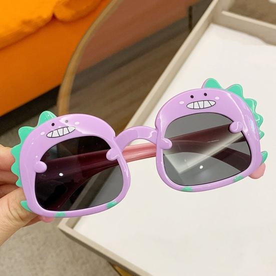 Children Sunglasses Girls Boys Cute Cartoon Dinosaur Glasses Sun Protection Eyeglass Fashion Kids Party Eyewear Accessories