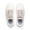 New LiNing Tianji Soft Slip Resistant Abrasion Resistant Shock Absorbers Low Top Skateboard Shoes Women's White Purple AGCV342-3