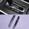 3pcs Car Interior Gear Shift Panel Cover Trim Fit For Honda Accord 2013 2014 2015 2016 2017 Left Hand Drive Black Carbon Fiber