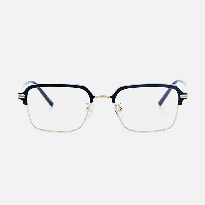 Byumaeb Mark_Big Size Vintage Square Browline Frames