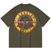 230 g/m² 100% Baumwolle Heavy Metal T-Shirt Rockband Beliebte Musik Druck Unisex Schweres Baumwoll-T-Shirt