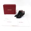 Excellent Salvatore Ferragamo Ankle boots Patent leather with Vara ribbon and 5 Used