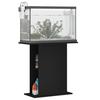 VidaXL Aquarium Stand Black 36x75x72.5 Cm Engineered Wood 833648