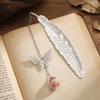 Multi-Color Feather Bookmark Butterfly Chinese Style Page Marker Graduation Commemorative Present