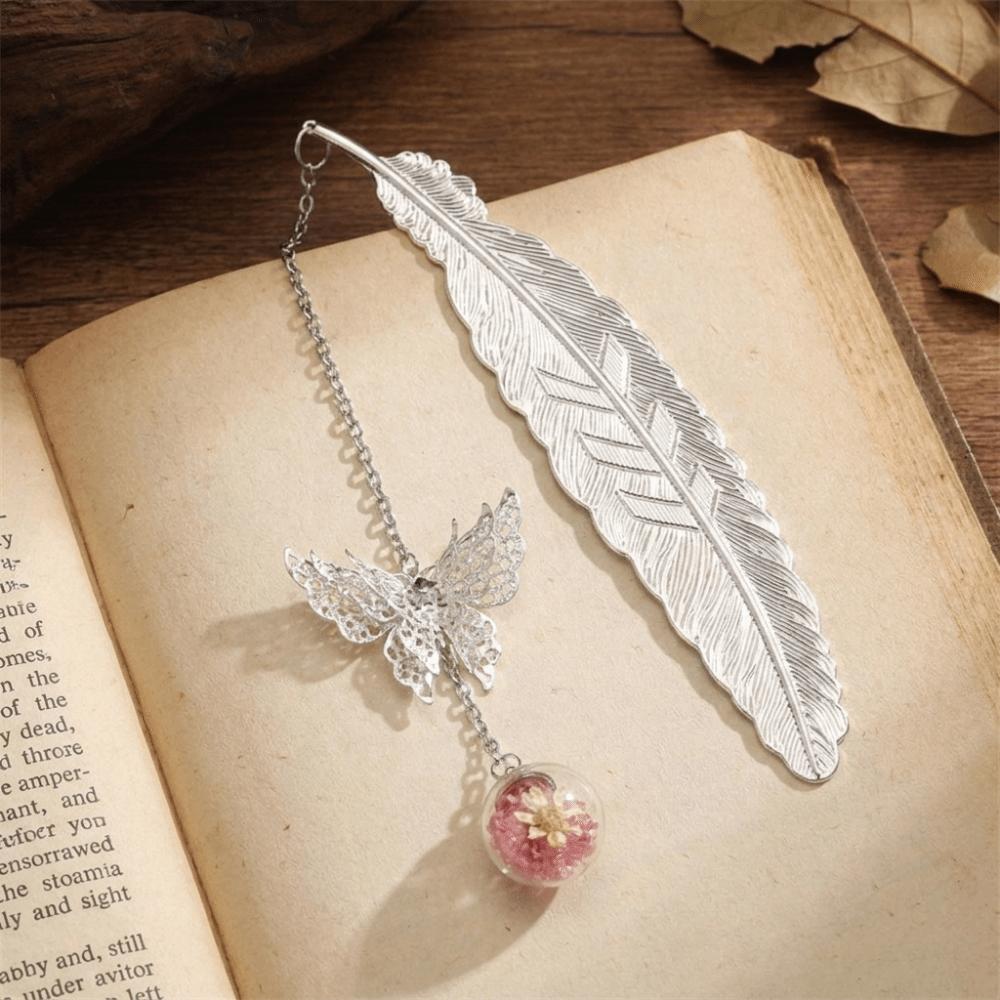 Zinc Zinc Alloy Feather Bookmark Multi-Color Stationery Gift Box Graduation Commemorative Present