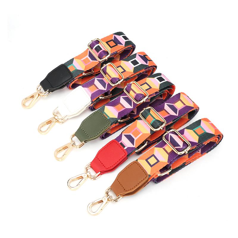 Handbag Straps Crossbody Adjustable Wide Shoulder Bag Strap for Ladies Messenger Belt Replacement Purse Band Webbing Accessories