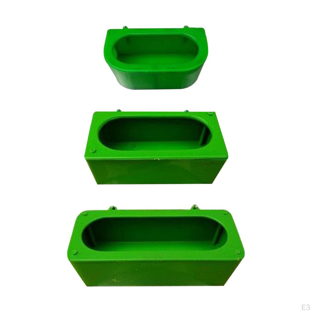 Dish Cups Parrot , for Parakeet African Greys Cockatiels Lovebird Budgie Chinchilla