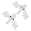 White Retaining Clip 10 PCS/set 95555954700 For Cayenne