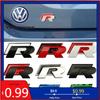 LMN1 VW 2026 Hot for Volkswagen VW Metal Car Grille Emblem Rear Trunk Badge Stickers R Rline Polo Golf Jetta Beetle CC Bora Tiguan To