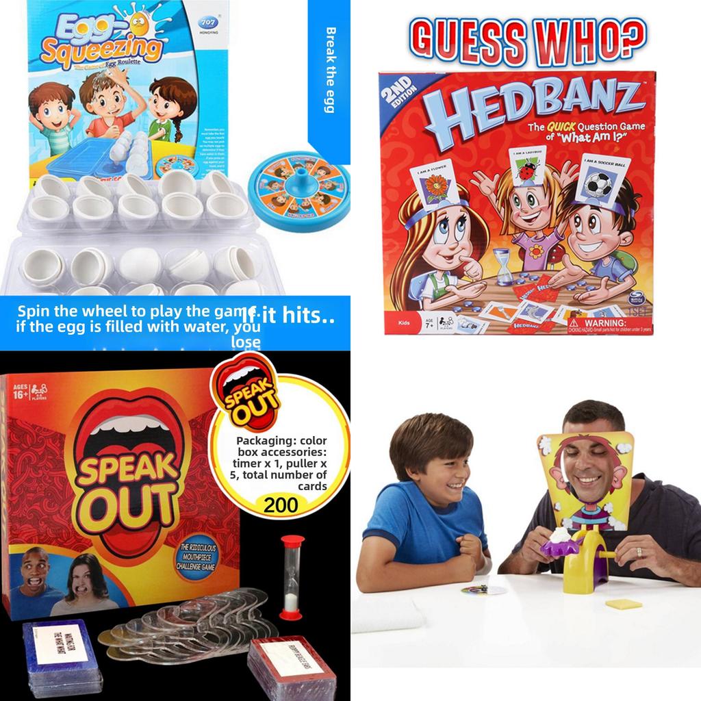 Kinderpuzzle Logik Wer bin ich Interaktiver Tisch-Familienkartenspiel Mit Kunststoffmaterial Für Kinder