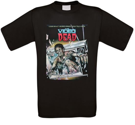 Video Dead Orrore Culto Movie TShirt Unisex T-Shirt M