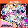 Little My 50pcs Pony Stickers Pvc Waterproof Skateboard Suitcase Guitar Decals