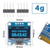 FUSHUI 2pcs 0.96 Inch OLED Display I2C OLED Module OLED LCD Display LCD Module