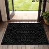 2D Flat-1PC Welcome Door Mat for Home , Welcome Mats for Home Decoration.