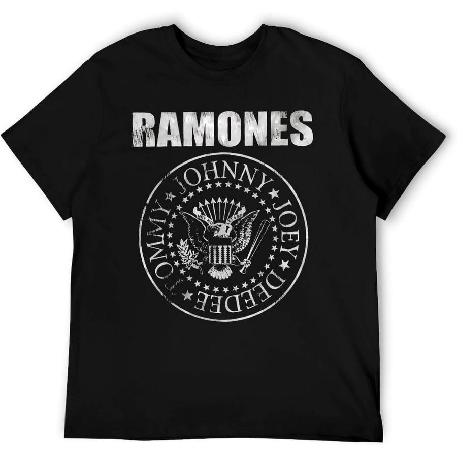 

Vintage Punk Rock Graphic Tee - Distressed Band Style T-Shirt for Men, Classic Music Inspired Cotton Shirt XXXXXL різнокольоровий