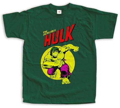 Ongelooflijke Hulk Stripboek Superhelden Vintage T-shirt Unisex maat S-5XL 100% katoen