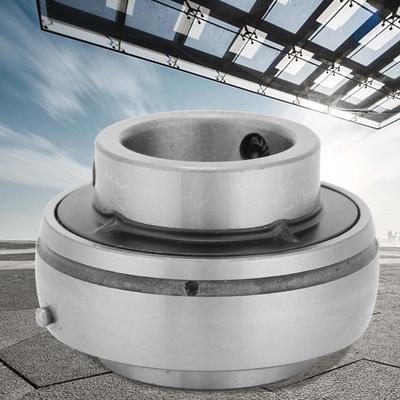 Insert Bearing UC205 25mm, Plated Steel Mounted   Bearing with 1 Inch Bore 2 Inch OD, Self Aligning for Agricultural and Construction Machinery A