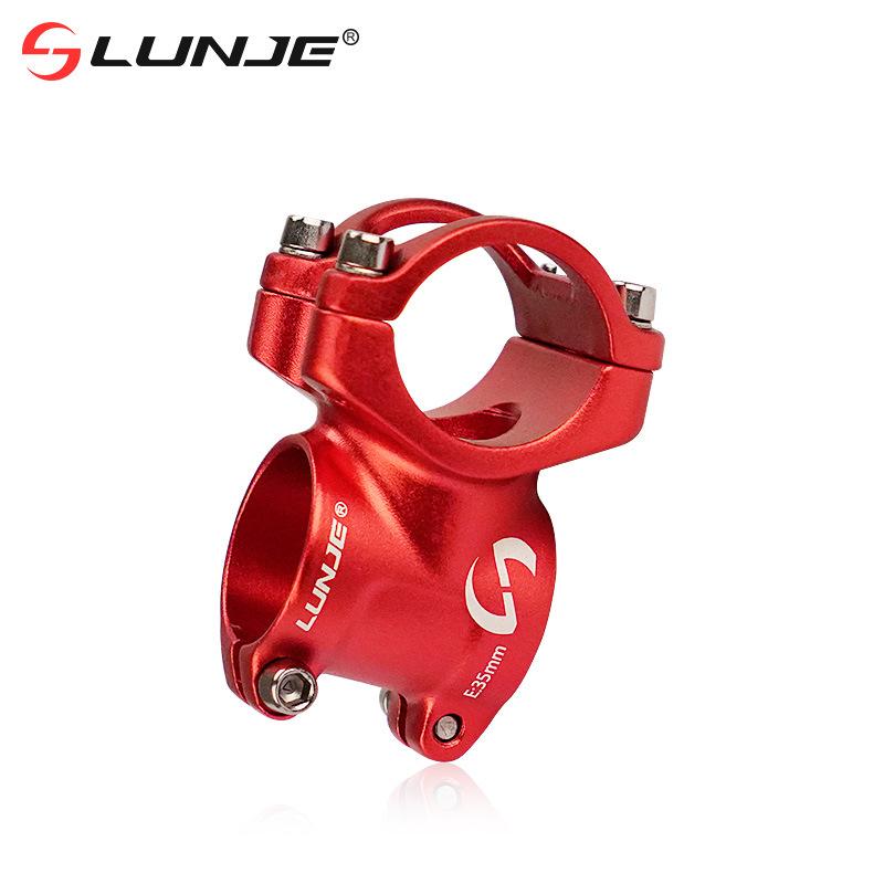 Mountain Bike Short Handle Stand, Downhill Hollow Riser 31.8/25 * 35mm Bicycle Riding Accessories