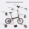 Bond Fushida 7-Speed Aluminum Folding Bicycle