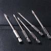 5Pcs Four Side Triangular Drill Bit Multiple Sizes Cross Hex Drill Carbide Drill Bit  Glass