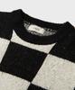 U And Lc Check Block Oversized Knit (2 Colors)